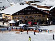Rifugio della seggiovia di fronte a Zauchi's Kinderland ai piedi dell'Unterberg