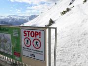 Zona di tutela forestale e faunistica presso la stazione a monte