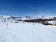 Pista facile nell’area sciistica Dollar Mountain a Sun Valley