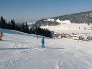 Parte inferiore della discesa a valle