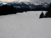 Discesa facile verso Super Morzine