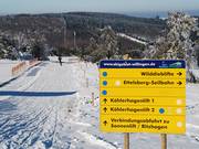 Tabellone informativo sull'Ettelsberg