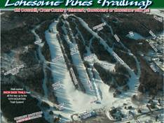 Mappa delle piste Lonesome Pine Trails - Fort Kent