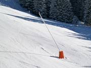 Cannone da neve sull'Ehrwalder Alm
