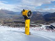 Cannone da neve ad alte prestazioni nell’area sciistica Coronet Peak