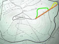 Mappa delle piste Schwarzenberg - Elstra