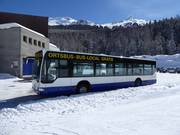 Bus locale gratuito presso la stazione a valle del Furtschellas