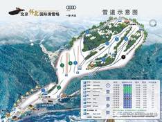 Mappa delle piste Huaibei