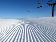 Preparazione perfetta delle piste nell’area sciistica di Ruka