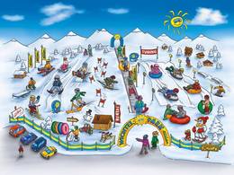 Mappa delle piste Winterwichtelland Sillian