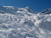 Pista a gobbe da Gentianes a Tortin