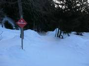 Ripida ski route Hinteres Hochmahd dall'Alpjoch