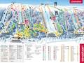 Mappa delle piste Lindvallen/Högfjället (Sälen)