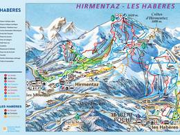 Mappa delle piste Hirmentaz/Les Habères - Bellevaux/Habère-Poche