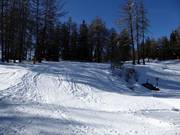 Fine della pista intermedia Rennstrecke