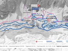 Mappa delle piste Gadmen