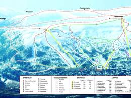 Mappa delle piste Grong
