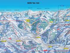 Mappa delle piste Rellerli - Schönried