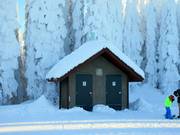 Servizi igienici nel cuore del comprensorio sciistico