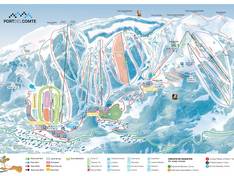 Mappa delle piste Port del Comte