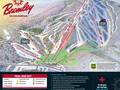Mappa delle piste Bromley Mountain