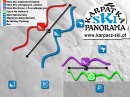 Mappa delle piste Karpatka Panorama