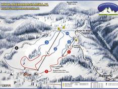 Mappa delle piste Homole - Jaworki