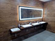 Servizi igienici molto curati presso la ski hall