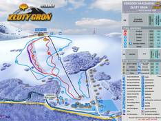 Mappa delle piste Złoty Groń
