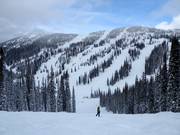 Vista sulle piste Silver King