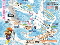 Mappa delle piste Norikura