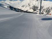 Pista appena preparata a Ischgl