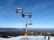 Ogorjelica I - 6pers.| Seggiovia ad alta velocità (ad agganciamento automatico) con cupole di protezione