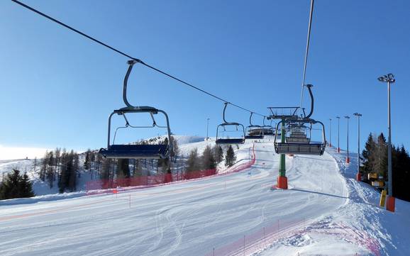 Impianti sciistici Valsugana – Impianti di risalita Lagorai/Passo Brocon - Castello Tesino
