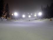Sciare in notturna