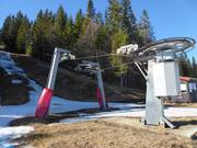 Turistheisen - Skilift con T-bar/ancora