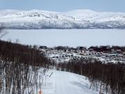 Campeggio invernale a Björkliden