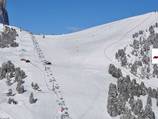 Nuova pista di sci in Val Gardena (Gröden)