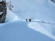 Discesa dal Trittkopf verso Zürs