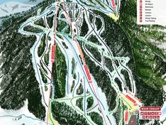 Mappa delle piste Red River