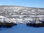 Vista sulle sistemazioni centrali Fjällgården