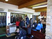 Il noleggio sci del Pendle Ski Club