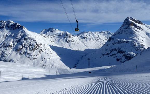Sciare nella Val Bernina
