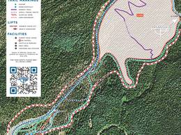 Mappa delle piste Timberline Summit Pass