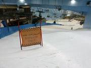 La pista difficile è riservata solo agli sciatori esperti.