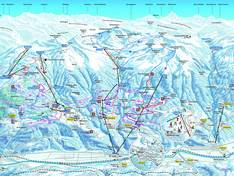 Mappa delle piste Eischoll