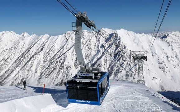 Comprensorio sciistico più alto intorno a Salt Lake City – comprensorio sciistico Snowbird
