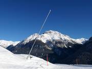 Innevamento programmato fino a Sent