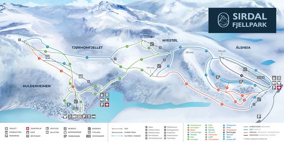 Tjørhomfjellet/Ålsheia Skisenter – Sirdal