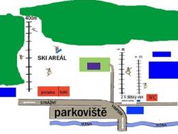 Mappa delle piste Horní Vltavice